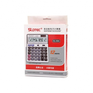 世龍達（（SLDTEC）） SL-886 辦公商務(wù)大顯示屏計算器 12位_http://m.bzsa.cn/img/sp/139/4847c022-b21f-4037-aa28-d91acc20fc50.jpg