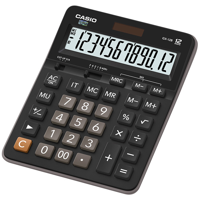卡西歐（CASIO） GX-12B 商務(wù)計算器 超大型機(jī) 黑色 GX-12BS升級款_http://m.bzsa.cn/img/sp/139/749ba5e3-c7dc-476b-867e-645f45aab349.jpg