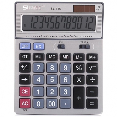 世龍達（（SLDTEC）） SL-886 辦公商務(wù)大顯示屏計算器 12位_http://m.bzsa.cn/img/sp/139/e981a35f-8da8-4469-8574-f4f57d801d50.jpg