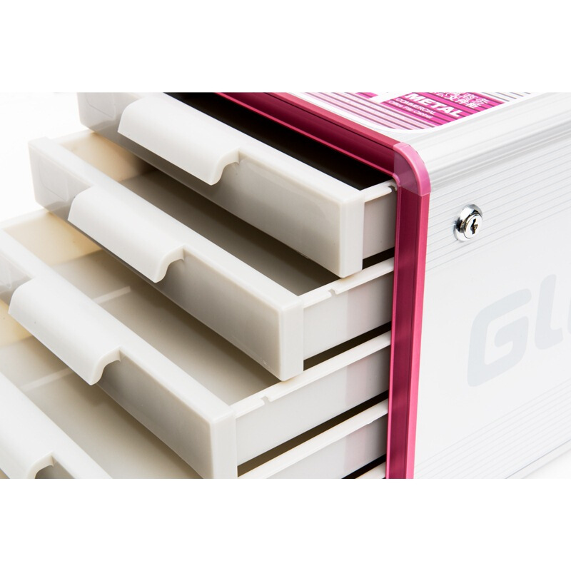 金隆興（Glosen） C6750 五層文件柜鋁合金辦公A4資料柜抽屜式桌面收納柜帶鎖 藍(lán)色_http://m.bzsa.cn/img/sp/147/60902f63-0cfa-4494-841d-62bd7672c998.jpg