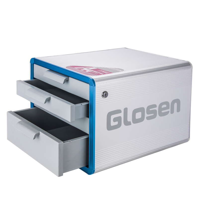 金隆興（Glosen） C6731 鋁合金四層A4桌面文件柜資料柜帶鎖 外置拉手四層 藍(lán)色_http://m.bzsa.cn/img/sp/147/fbf6de38-366b-460e-9430-ae1fd43951f1.jpg