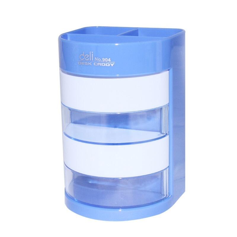 得力（deli） 904 多功能彩色辦公筆筒 顏色隨機(jī)（藍(lán)色）_http://m.bzsa.cn/img/sp/157/ee68aef4-de2e-493b-b93c-107d1eea7865.jpg