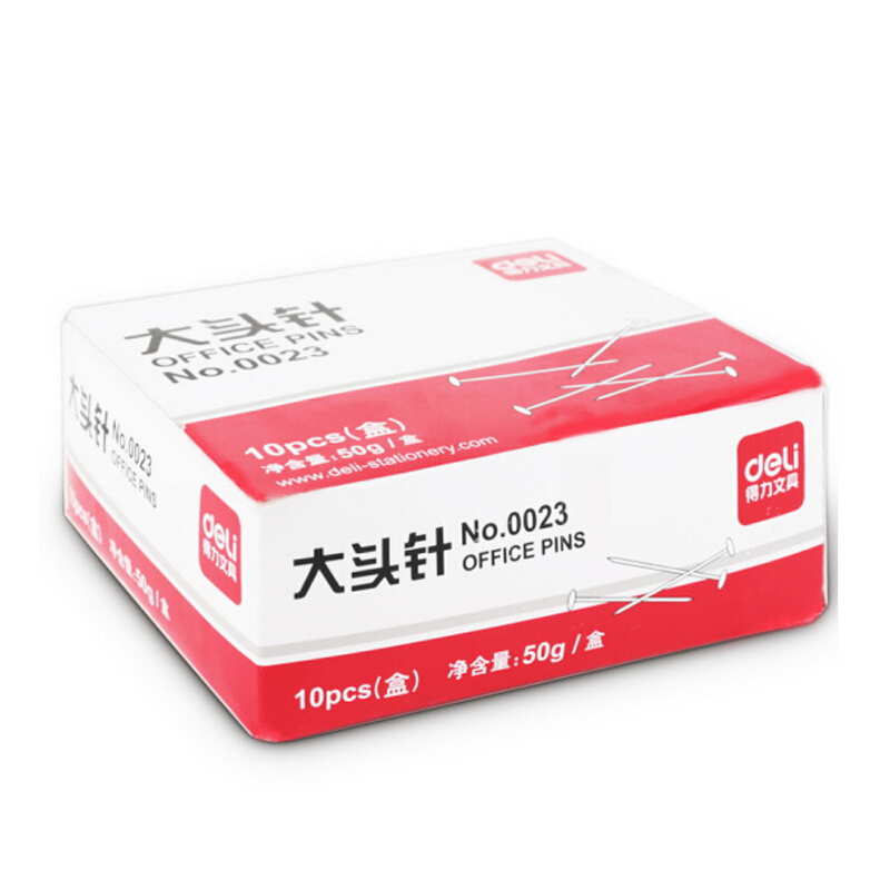得力（deli） 0023 PP盒裝大頭針 單盒 50g盒 _http://m.bzsa.cn/img/sp/160/c442be7a-351a-41fa-8698-af836b8d1be7.jpg