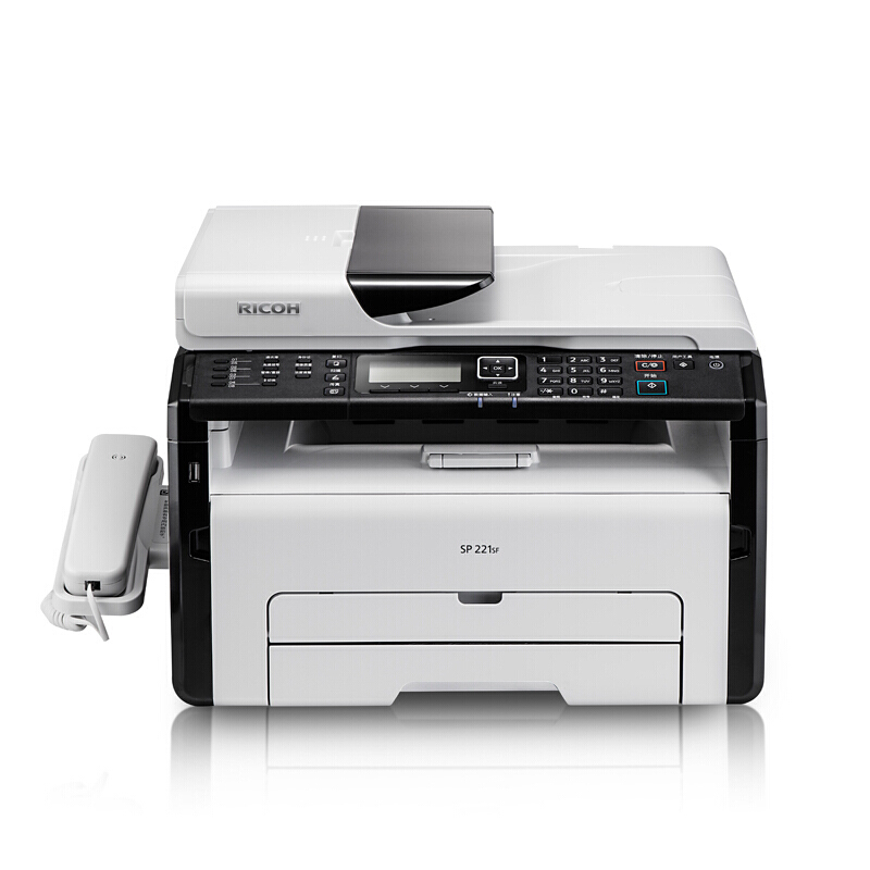理光（Ricoh） SP221SF 黑白激光一體機(jī) A4幅面（打印/復(fù)印/傳真/掃描）_http://m.bzsa.cn/img/sp/1717/f877bb9d-cf82-46b2-82d3-9d2452859f12.jpg