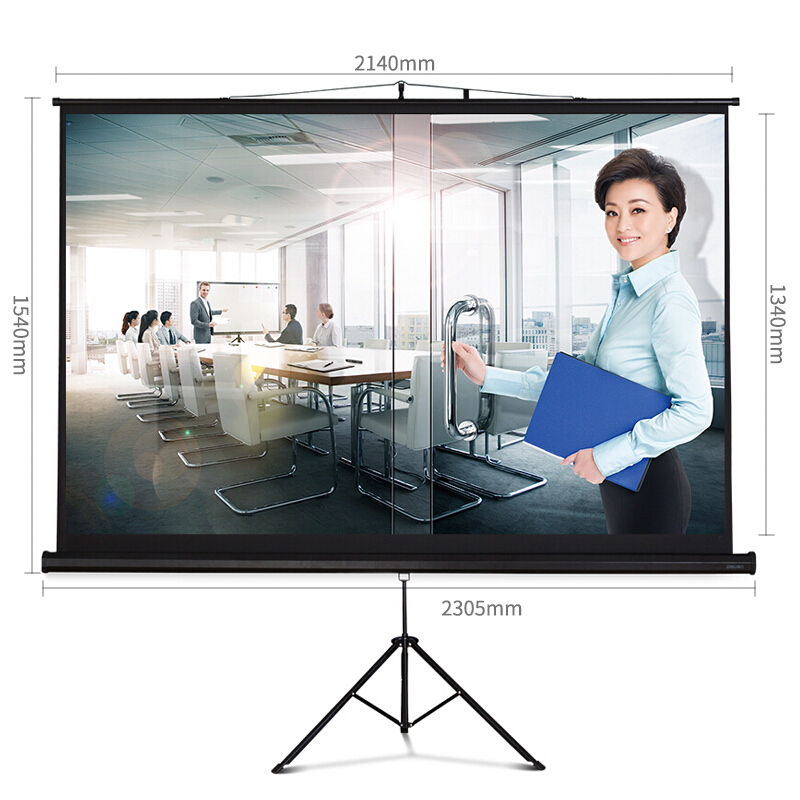 得力（deli） 50496 120英寸 16:10支架投影幕布家用投影儀幕布_http://m.bzsa.cn/img/sp/1723/4ad60345-1c05-4814-b316-15e0f041539e.jpg