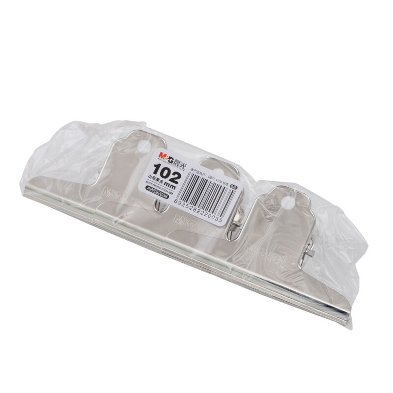 晨光（M&G） ABS92638 2#山形金屬不銹鋼票據(jù)夾 102mm（ABS92638/3只袋 ）_http://m.bzsa.cn/img/sp/194/1669259d-98d8-4c2a-a76e-aefd88eda65d.jpg