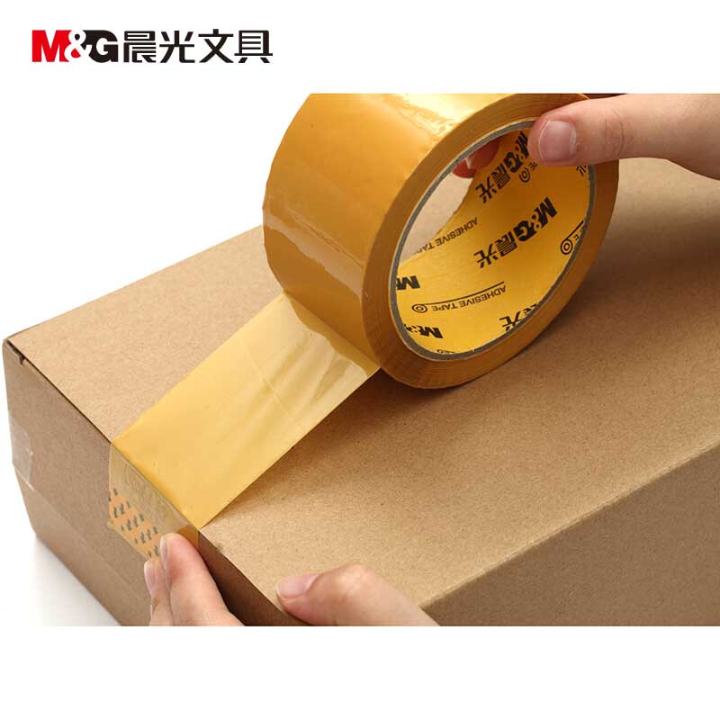 晨光（M&G） AJD97343 米黃色膠帶48mm*60y 6卷/筒_http://m.bzsa.cn/img/sp/204/62fea034-6621-4060-b20e-3c7d384347cc.jpg