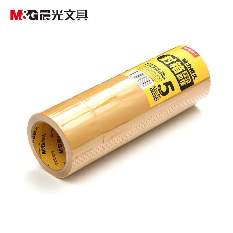晨光（M&G） AJD97346 米黃色膠帶60mm*60y 5卷/筒_http://m.bzsa.cn/img/sp/204/f35122bf-3408-436c-99c0-c523d26afc4c.jpg
