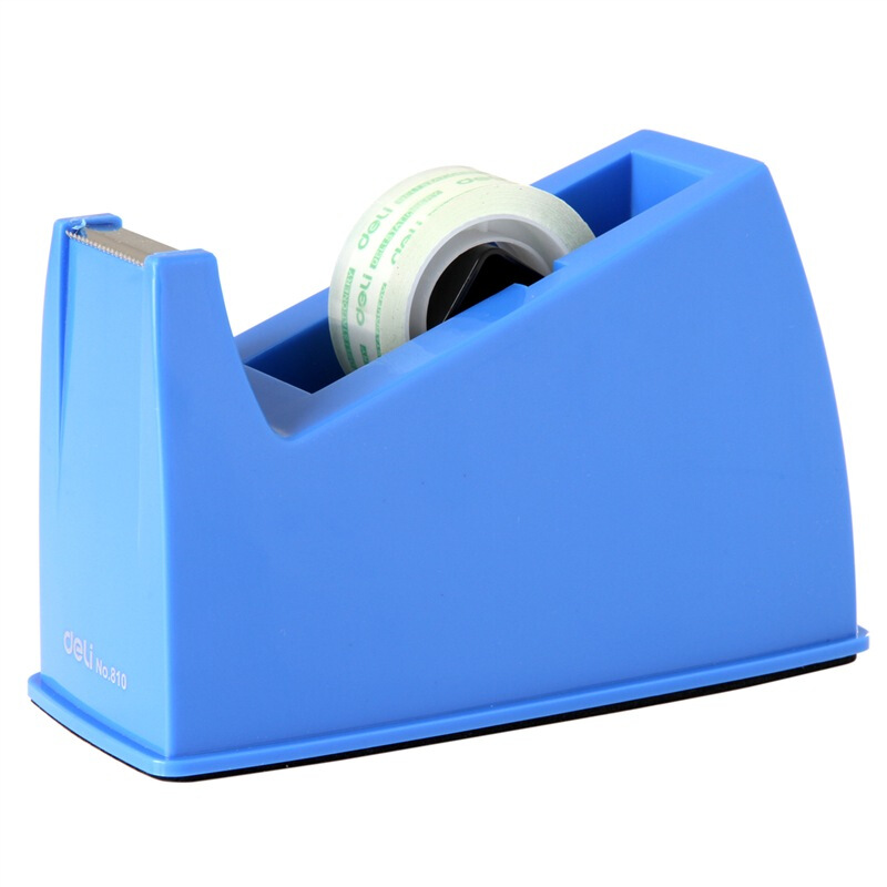 得力（deli） 810 中號膠帶座膠帶切割器 顏色隨機(jī)_http://m.bzsa.cn/img/sp/205/80ef9455-b554-4fed-a863-dcf798952dfe.jpg