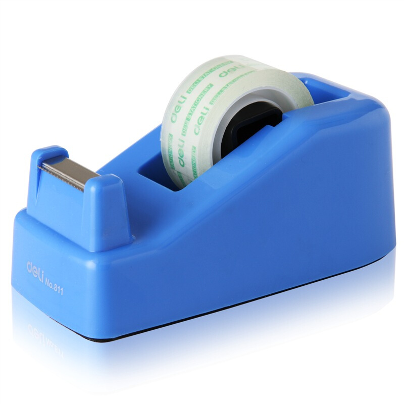 得力（deli） 811 小號膠帶座膠帶切割器（灰色）_http://m.bzsa.cn/img/sp/205/91cd3253-1325-4dcd-8bcb-43bb7737ccc6.jpg