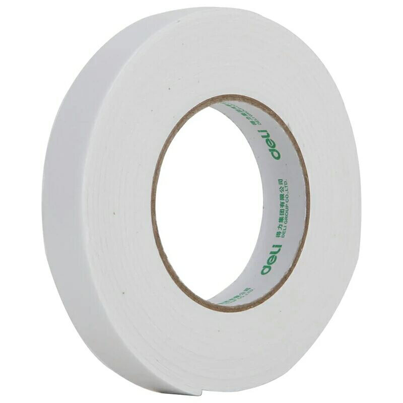 得力（deli） 30412 海綿膠泡棉雙面膠 24mm*5y 1卷裝_http://m.bzsa.cn/img/sp/208/15a5dfd6-6eaa-45a2-9622-810b8309f8ae.jpg