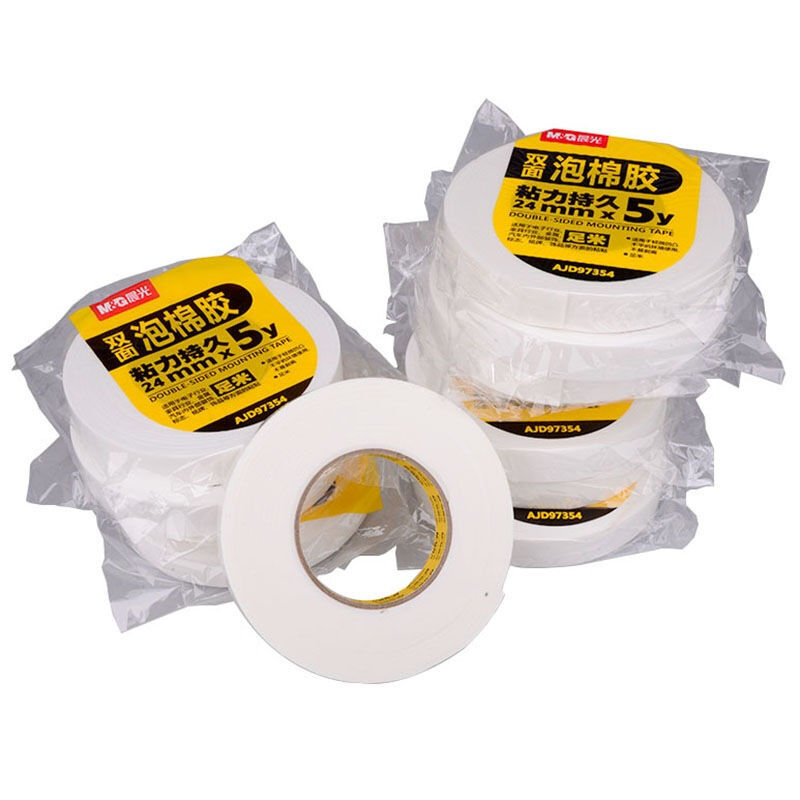 晨光（M&G） AJD97354 雙面泡棉膠帶24mm*5y 1卷裝_http://m.bzsa.cn/img/sp/208/20a93592-fe49-47e1-a29f-6011cb0daad5.jpg