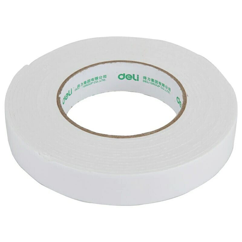 得力（deli） 30412 海綿膠泡棉雙面膠 24mm*5y 1卷裝_http://m.bzsa.cn/img/sp/208/d875e5e9-652d-41d1-a0ef-8ad106907c70.jpg