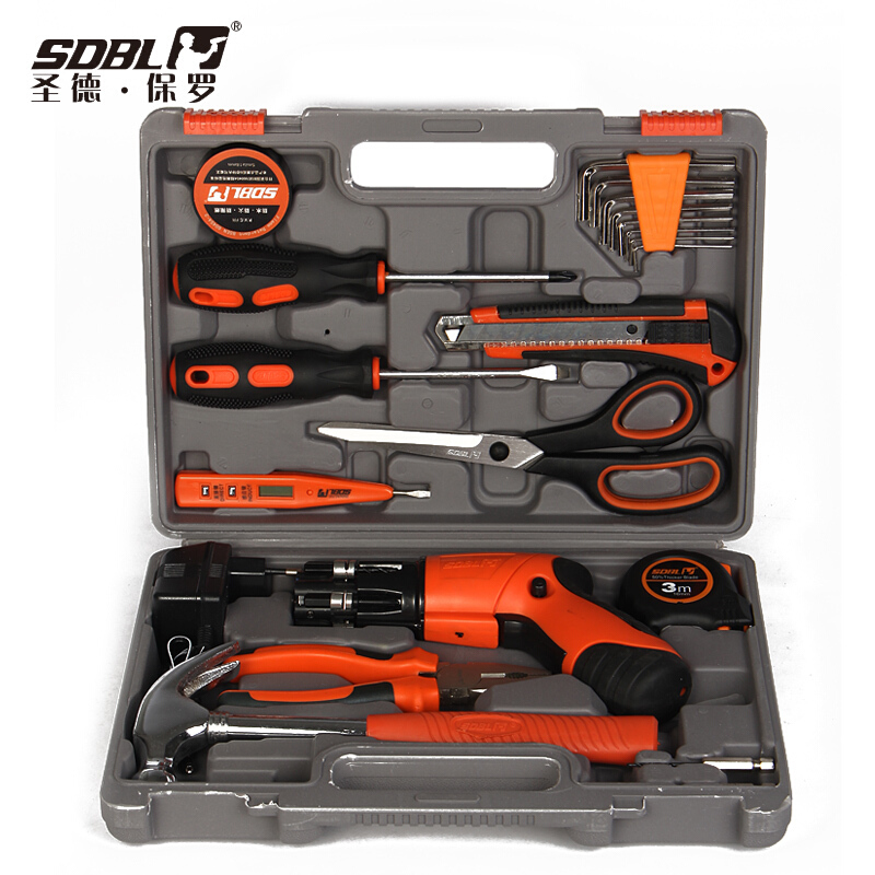 圣德保羅（SDBL） SD-011-A 25件套禮品型工具組合含電鉆 手動工具電動工具箱_http://m.bzsa.cn/img/sp/2146/fe47b36b-f2ef-43d3-a748-dc9c44d87dc3.jpg
