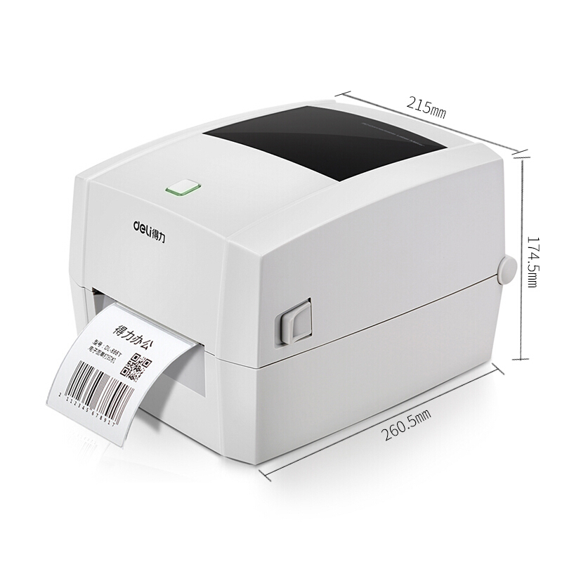 得力（deli） DL-888T 熱敏熱轉(zhuǎn)印標簽打印機 電子面單小票不干膠條碼打印機_http://m.bzsa.cn/img/sp/218/90db6183-7738-4fd3-b338-5d0af80baa98.jpg
