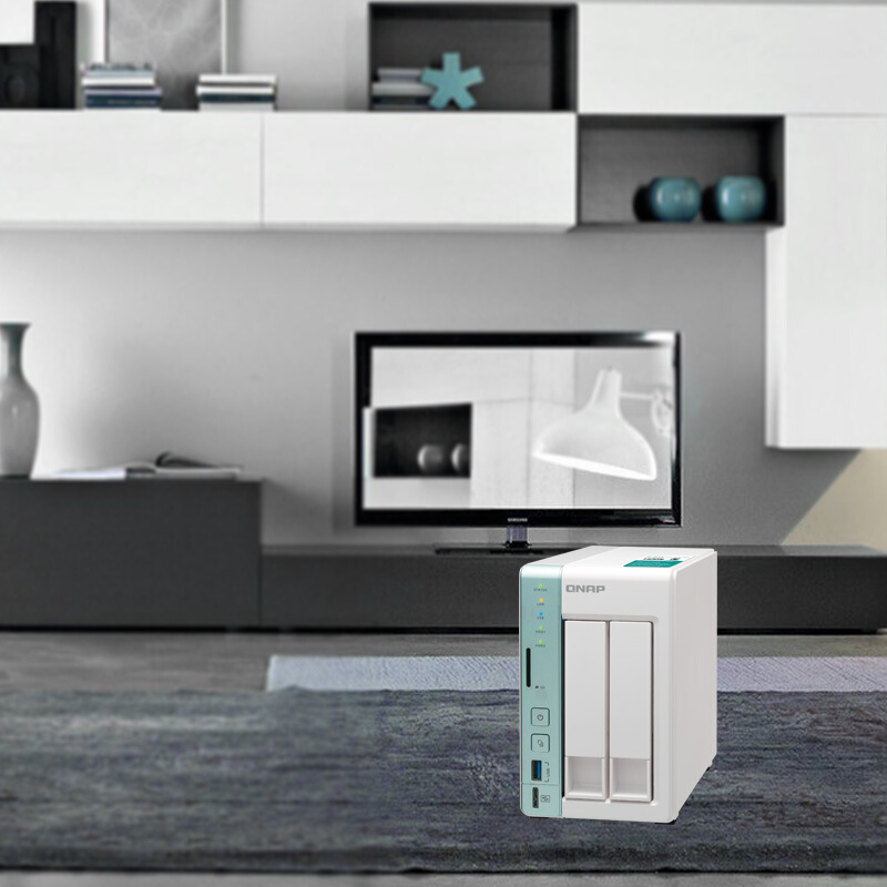威聯(lián)通（QNAP） TS-251A -2G內(nèi)存 兩盤位網(wǎng)絡存儲器 雙核雙網(wǎng)卡 可USB直連 20T容量_http://m.bzsa.cn/img/sp/275/6cc6156b-5990-41e5-872c-d165b200a73d.jpg