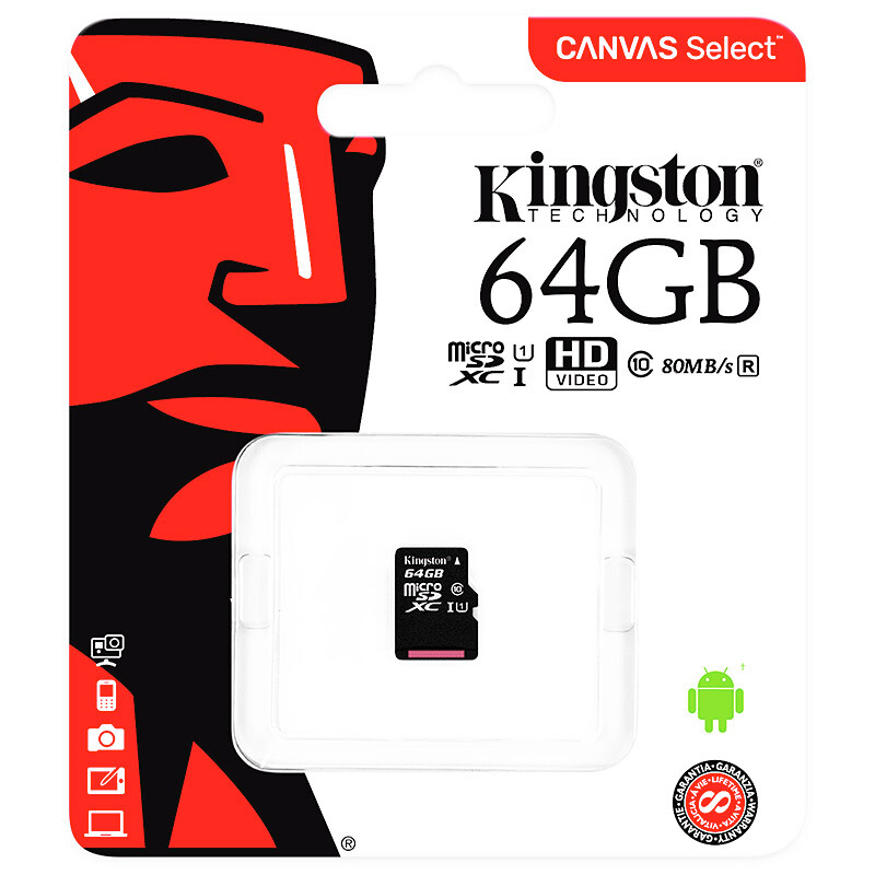 金士頓（Kingston） 內(nèi)存卡 高速行車記錄儀 TF(Micro SD) Class10 UHS-I 手機(jī)存儲(chǔ)卡（64GB）_http://m.bzsa.cn/img/sp/276/db11424d-876d-4124-aa0e-075bed30916d.jpg