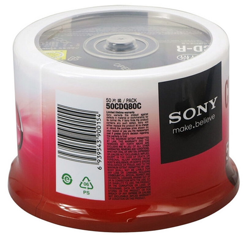 索尼（SONY） CD-R 光盤/刻錄盤 48速700MB 桶裝50片_http://m.bzsa.cn/img/sp/277/20882f74-8fd3-4651-93bb-ed81e348ecd4.jpg