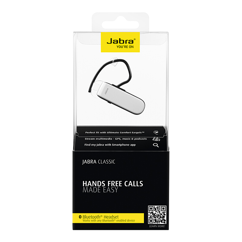 捷波朗（Jabra） Classic/新易行 商務無線藍牙耳機 (白色) _http://m.bzsa.cn/img/sp/282/c4ea3525-5271-4db3-a83b-3fe2bfc58545.jpg