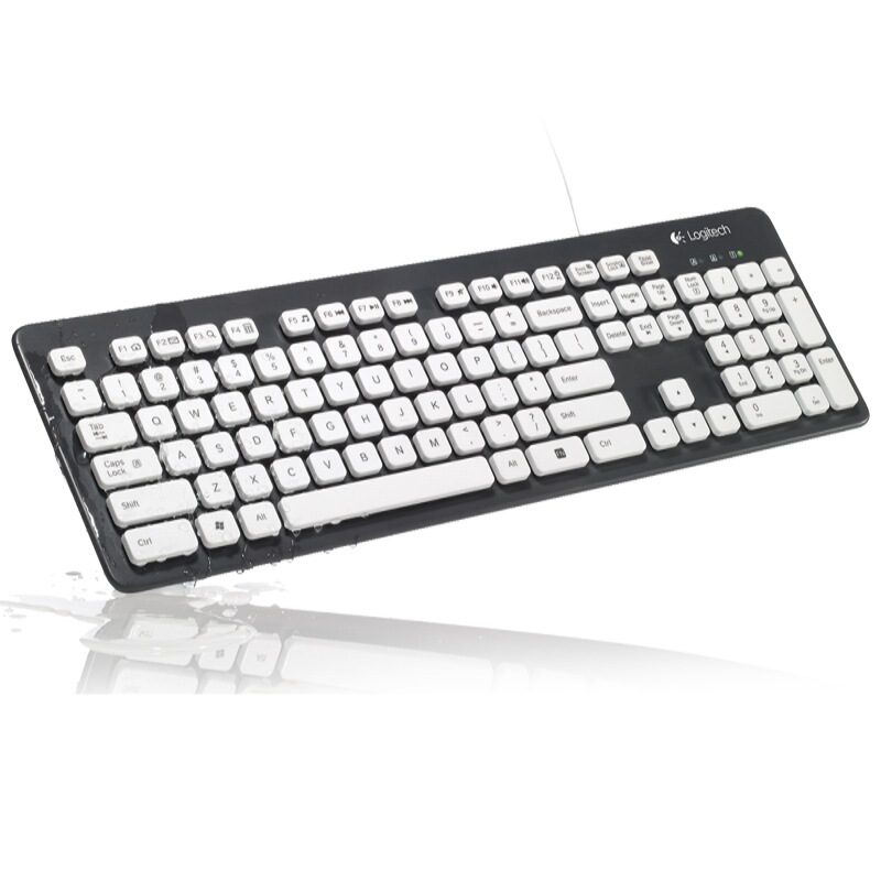 羅技（Logitech） K310 有線水洗鍵盤（白色） _http://m.bzsa.cn/img/sp/283/4ff473dc-6de0-4da7-b824-e553025b9c31.jpg