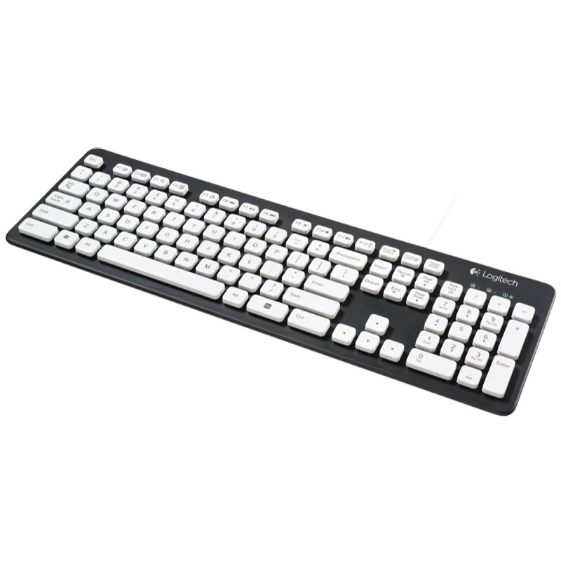 羅技（Logitech） K310 有線水洗鍵盤（白色） _http://m.bzsa.cn/img/sp/283/5c46fc7b-6605-4aaa-9914-0ec64d10ab52.jpg