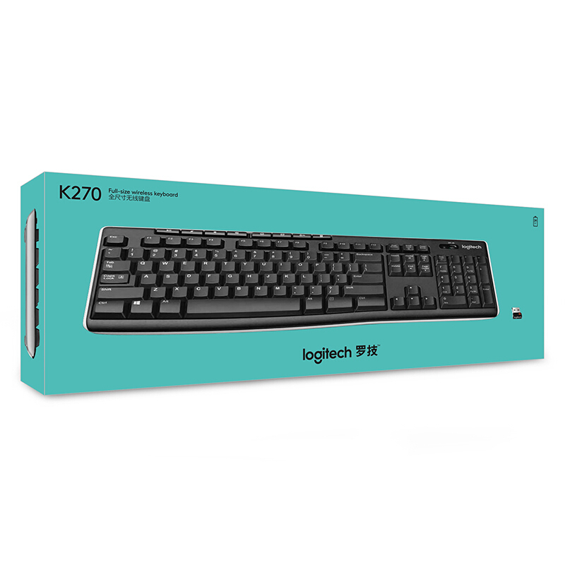 羅技（Logitech） K270 無線鍵盤（黑色）_http://m.bzsa.cn/img/sp/283/8275e2a2-915f-4c59-ade2-832ab94ae489.jpg