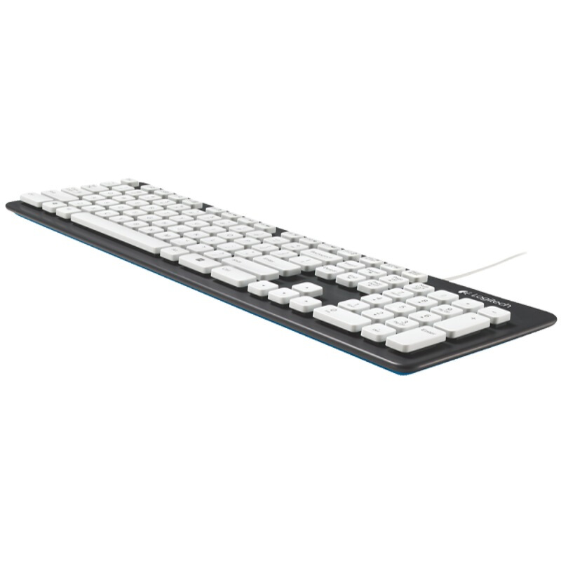 羅技（Logitech） K310 有線水洗鍵盤（白色） _http://m.bzsa.cn/img/sp/283/c0a32609-6af8-4412-b3e9-4da005d79089.jpg