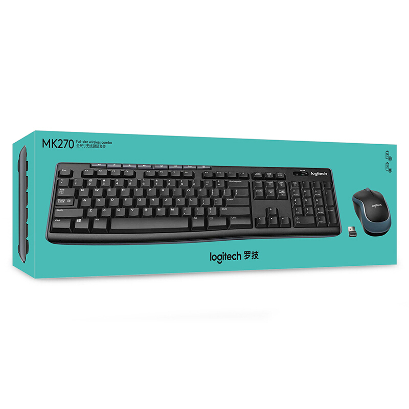 羅技（Logitech） MK270 無線鍵鼠套裝（黑色） _http://m.bzsa.cn/img/sp/283/d5f585c7-d171-4236-a652-2ec1fe99efad.jpg