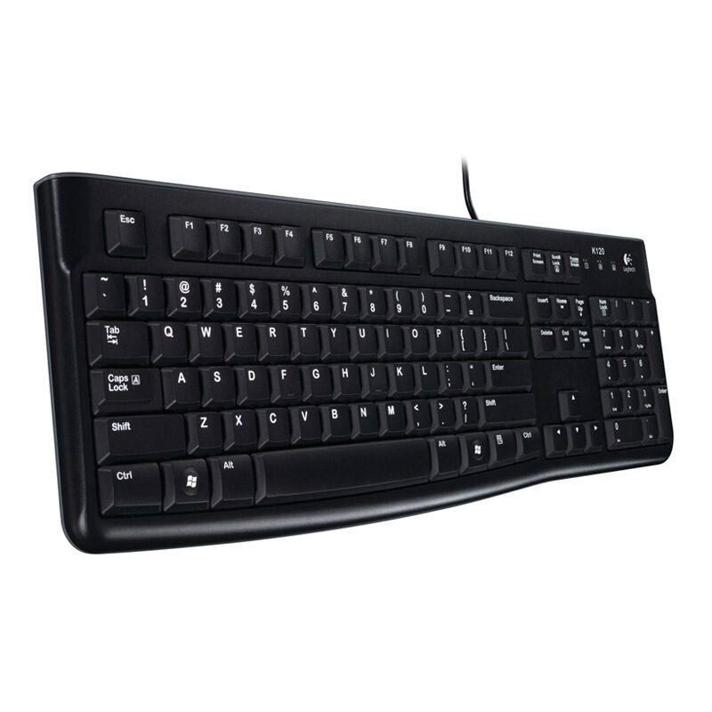 羅技（Logitech） K120 有線鍵盤（黑色） 1.5米線長_http://m.bzsa.cn/img/sp/283/dccd418e-62e2-4b25-b713-526fb5606c4a.jpg
