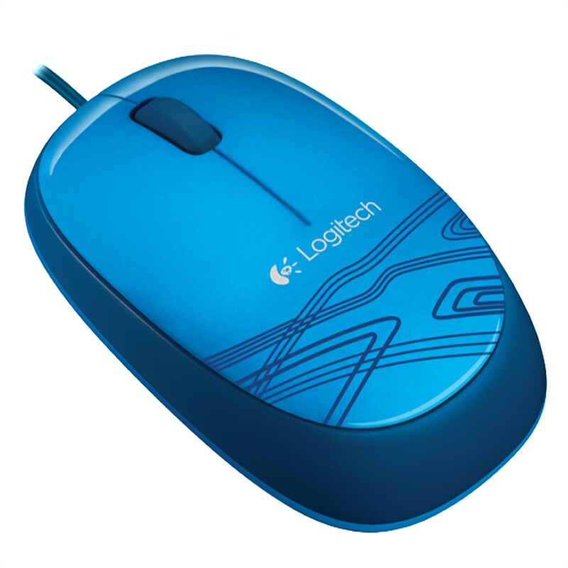 羅技（Logitech） M105 時尚多彩鼠標 左右手通用 (活力藍) _http://m.bzsa.cn/img/sp/284/0f732393-c4bd-4386-b4ac-eee0842e60e1.jpg