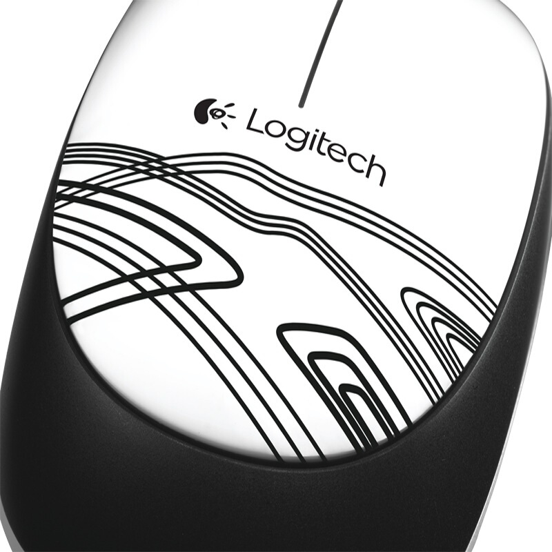 羅技（Logitech） M105 時尚多彩鼠標 左右手通用 (清新白) _http://m.bzsa.cn/img/sp/284/c0f9d5b6-9908-4bf9-9ac2-b4301e91d8e9.jpg