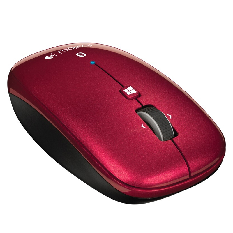 羅技（Logitech） M557/558 多平臺連接藍牙無線鼠標(biāo) (紅色) _http://m.bzsa.cn/img/sp/284/d218e318-962e-4dd1-be1b-3ede0f1bea7f.jpg