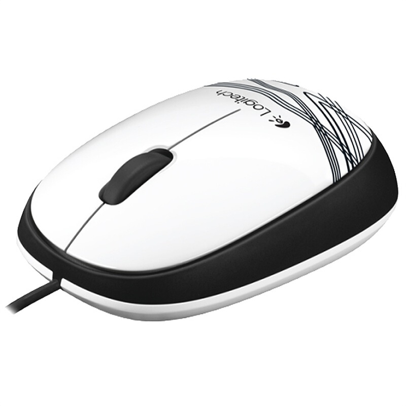 羅技（Logitech） M105 時尚多彩鼠標 左右手通用 (清新白) _http://m.bzsa.cn/img/sp/284/edba023e-d8a1-4c1f-a31c-db44c813094e.jpg