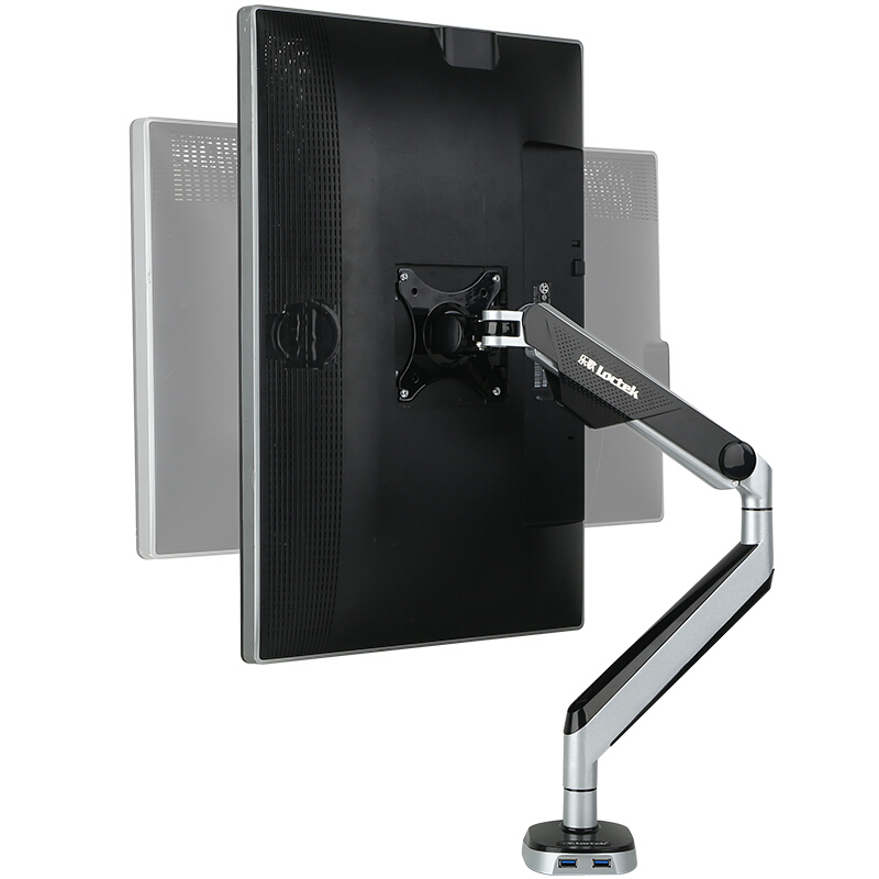 樂歌（Loctek） D8A 液晶電腦桌面支架 顯示屏升降多功能旋轉(zhuǎn)架_http://m.bzsa.cn/img/sp/296/249d662e-3fa6-4d76-9321-09e2770d06f2.jpg