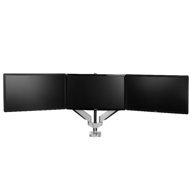 樂歌（Loctek） D7T 三屏顯示器支架 旋轉(zhuǎn)伸縮全鋁支架 _http://m.bzsa.cn/img/sp/296/4e9d0732-bc39-43c7-8c29-0a27e465092d.jpg