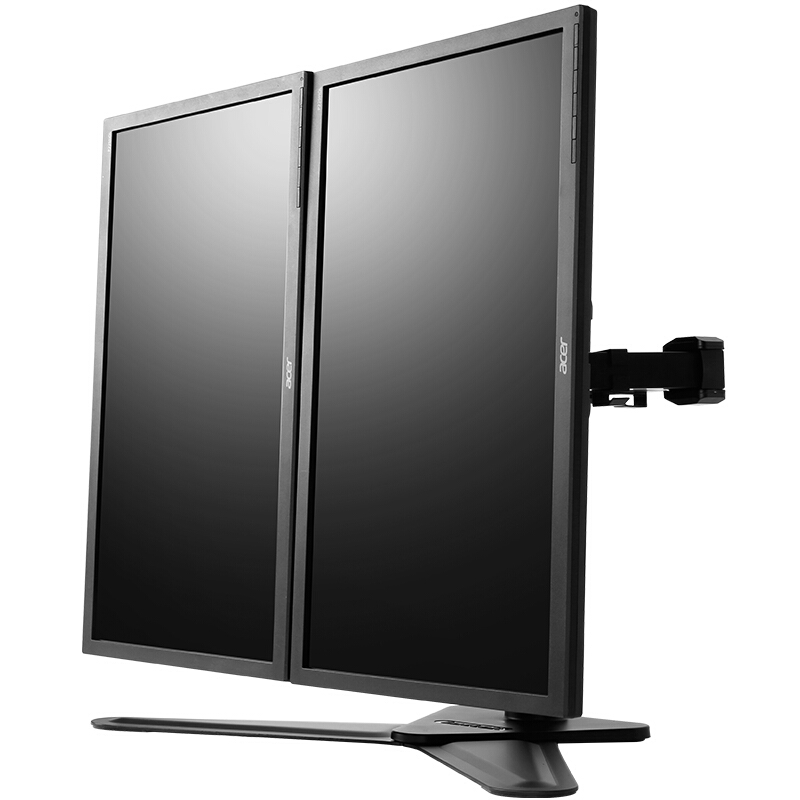 樂歌（Loctek） D2D 雙屏顯示器支架 桌面旋轉(zhuǎn)升降顯示器屏支架_http://m.bzsa.cn/img/sp/296/a8bdc145-eb40-4d72-84ab-b4eb99cb4f59.jpg