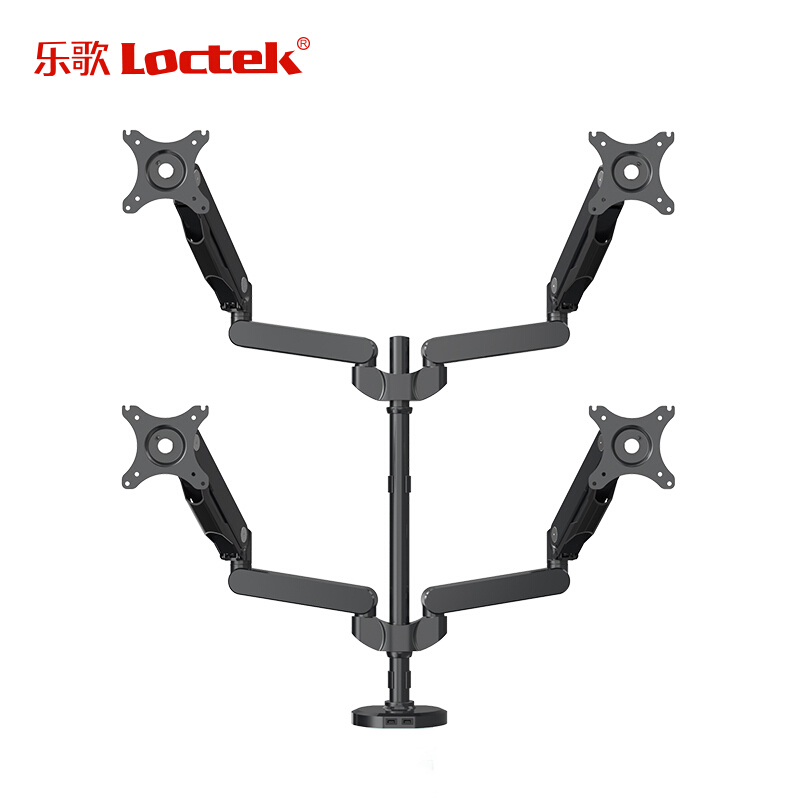 樂歌（Loctek） Q5Q 四屏顯示器支架電腦支架 旋轉升降伸縮支架_http://m.bzsa.cn/img/sp/296/ac32dd0d-9806-4a2c-ae6a-df46a8631ddc.jpg