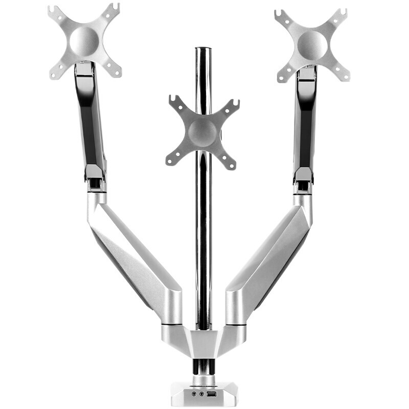 樂歌（Loctek） D7T 三屏顯示器支架 旋轉(zhuǎn)伸縮全鋁支架 _http://m.bzsa.cn/img/sp/296/aeaa724c-03f8-4cb1-a23c-3cc96f046764.jpg