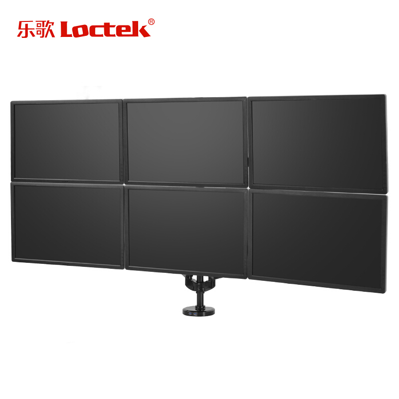 樂歌（Loctek） Q5S 六屏顯示器支架 全鋁電腦支架 旋轉伸縮支架_http://m.bzsa.cn/img/sp/296/b5185c57-427a-4115-8d21-9aa296a2dd45.jpg