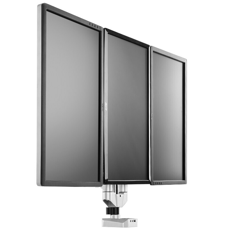 樂歌（Loctek） D7T 三屏顯示器支架 旋轉(zhuǎn)伸縮全鋁支架 _http://m.bzsa.cn/img/sp/296/d35b64b5-a99d-4ad6-95cf-77a2af7af0e1.jpg