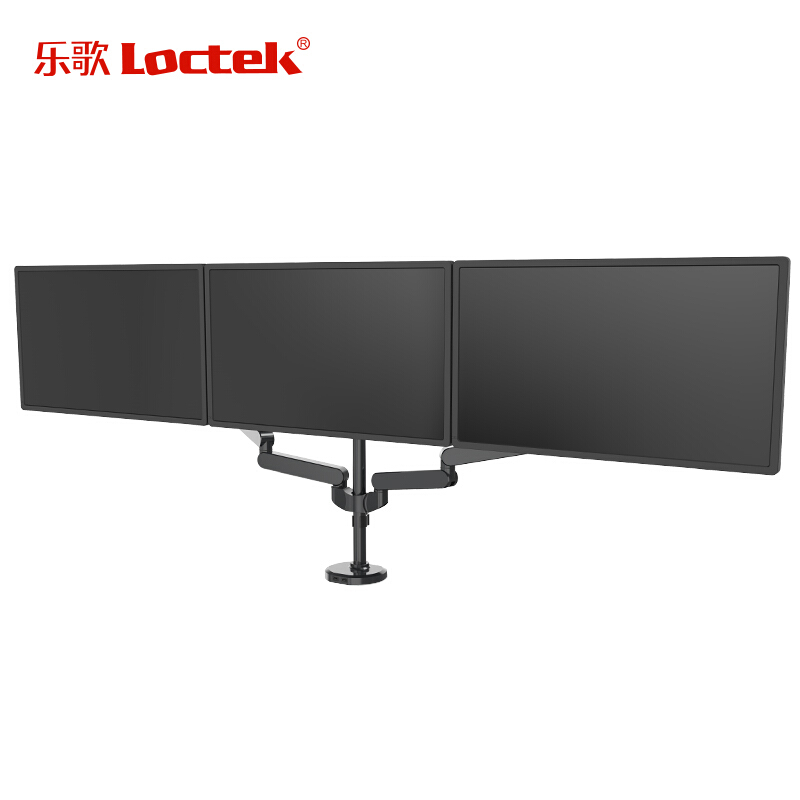 樂歌（Loctek） Q5T 三屏多屏顯示器支架電腦支架 旋轉(zhuǎn)升降伸縮支架_http://m.bzsa.cn/img/sp/296/fecc0257-6621-4546-8dcd-2c43a5e721e9.jpg