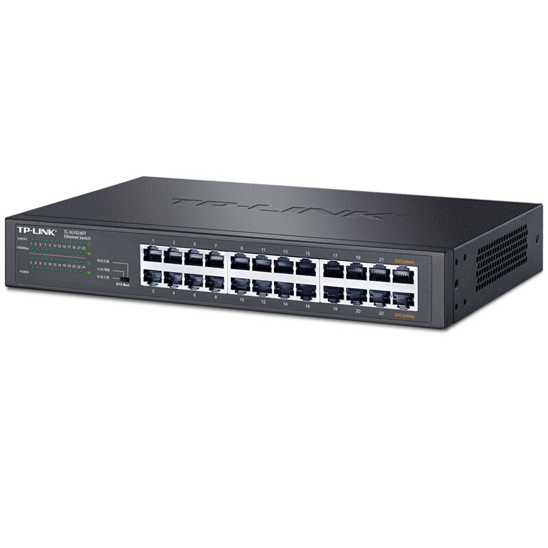 普聯(lián)（TP-LINK） TL-SG1024DT T系列24口全千兆非網(wǎng)管交換機(jī)_http://m.bzsa.cn/img/sp/301/9c66fb15-83f9-46f8-bdfe-aea836676da1.jpg