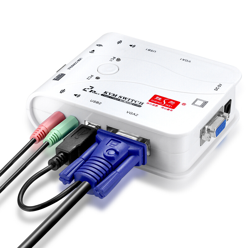 勝為 KS-202A KVM切換器 USB 2口自動 配線 多電腦切換器帶音頻_http://m.bzsa.cn/img/sp/301/c28b7071-08e3-4fad-ba43-c040bfcef9c8.jpg