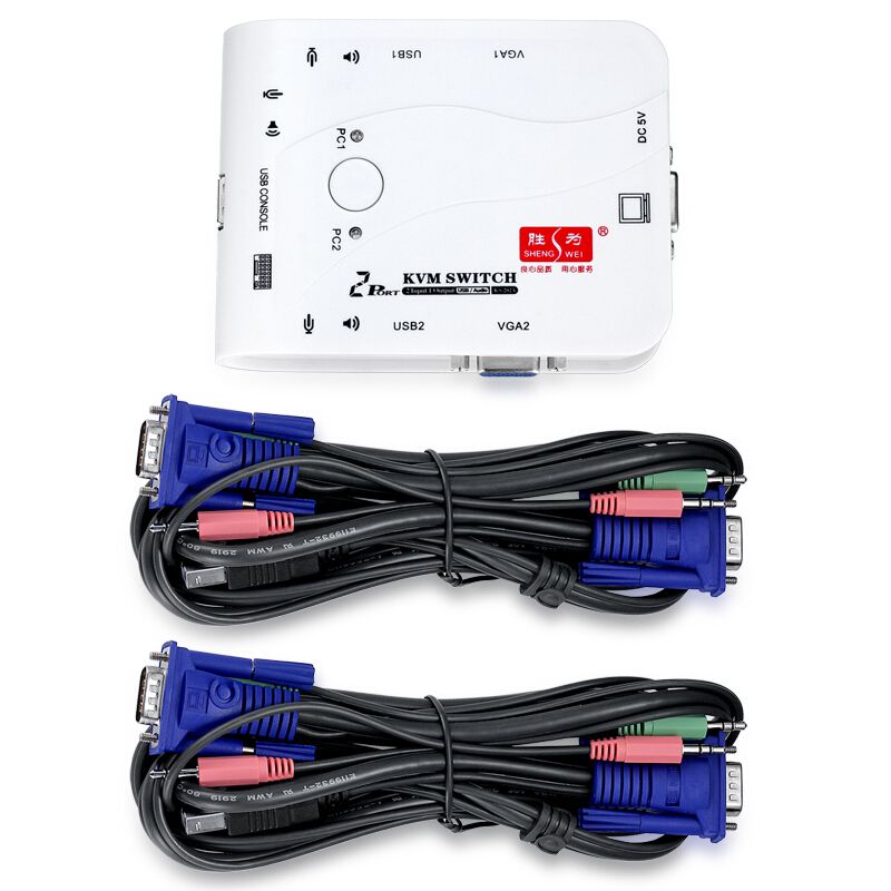 勝為 KS-202A KVM切換器 USB 2口自動 配線 多電腦切換器帶音頻_http://m.bzsa.cn/img/sp/301/eff79fe2-5cf2-4491-a5b7-2e8039268206.jpg