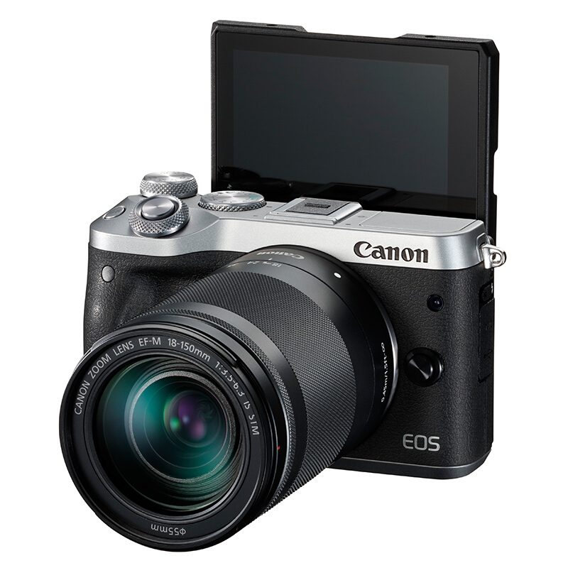 佳能（Canon） EOS M6 可換鏡微單照相機(jī)（18 -150鏡頭銀色套機(jī)）_http://m.bzsa.cn/img/sp/307/6957addc-f689-459a-823c-33a9d8e73110.jpg