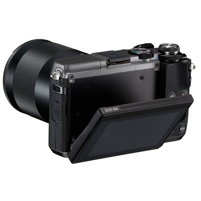 佳能（Canon） EOS M6 可換鏡微單照相機(jī)（18-150鏡頭黑色套機(jī)）_http://m.bzsa.cn/img/sp/307/758183fc-479a-4ab5-a02d-3a7e64e13d7b.jpg