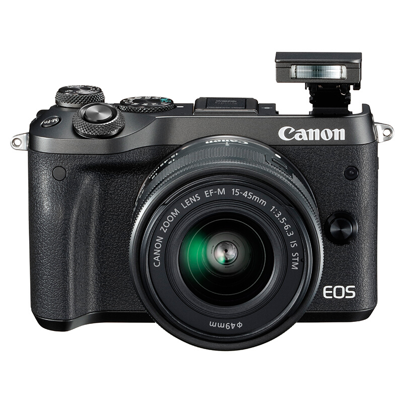 佳能（Canon） EOS M6 可換鏡微單照相機(jī)（15-45鏡頭黑色套機(jī)）_http://m.bzsa.cn/img/sp/307/79a545a7-ad24-4b24-b7ea-7cb4b6717e54.jpg