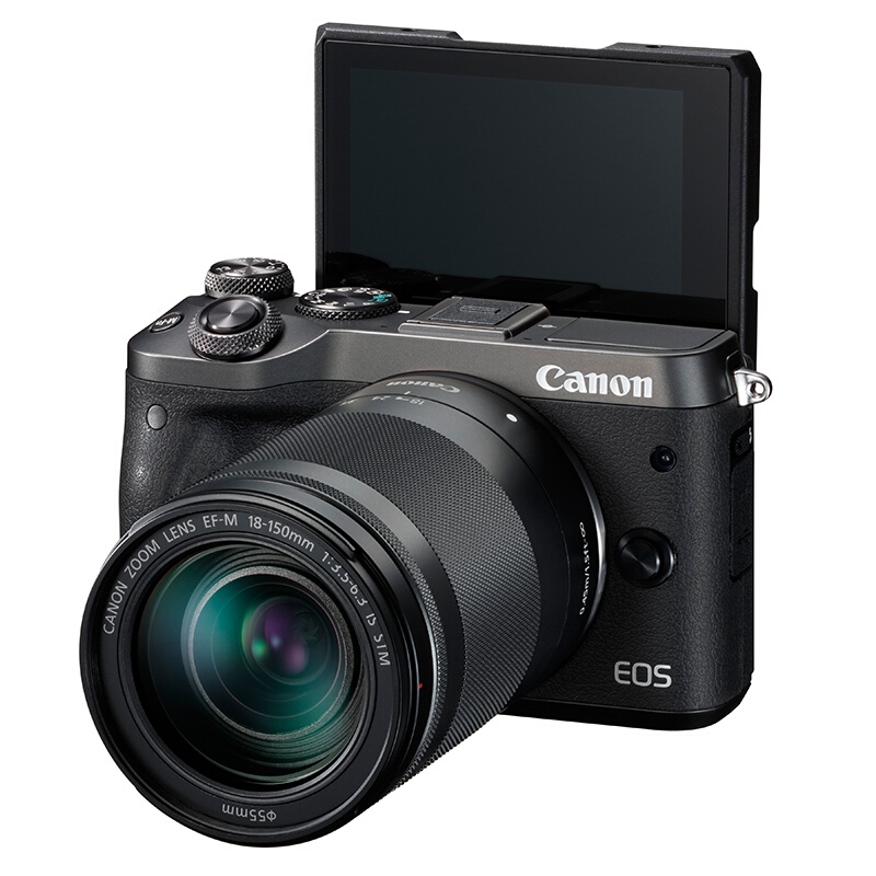 佳能（Canon） EOS M6 可換鏡微單照相機(jī)（18-150鏡頭黑色套機(jī)）_http://m.bzsa.cn/img/sp/307/e1f7b779-67b8-4ab8-8dac-12ab45e25a05.jpg