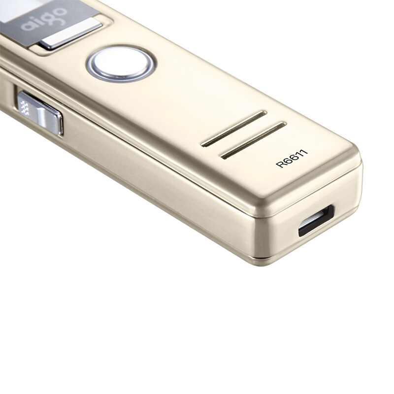 愛國者（aigo） R6611 錄音筆 專業(yè)微型 高清遠距降噪 MP3播放器 學習/會議采訪取證錄音 （香檳金8G）_http://m.bzsa.cn/img/sp/309/cd62b23c-a13f-4377-88a4-5453ee787252.jpg