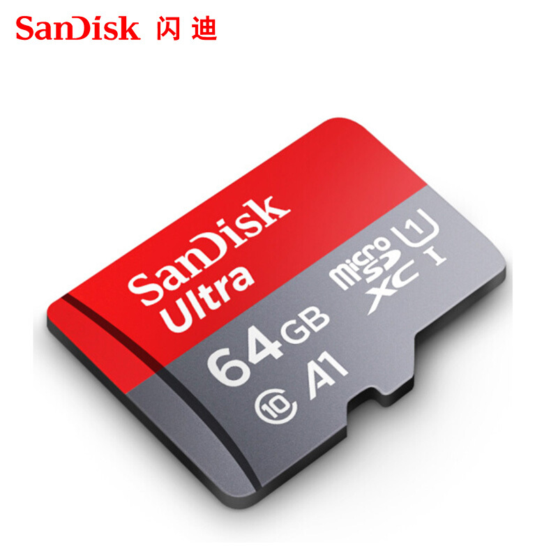 閃迪（SanDisk） A1 讀速100MB/s 至尊高速移動(dòng)MicroSDHC UHS-I存儲(chǔ)卡 TF卡 (64GB) _http://m.bzsa.cn/img/sp/322/3363f385-bf47-4e69-acee-cca12d37dba5.jpg